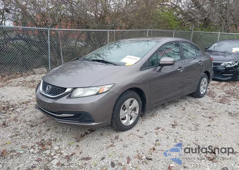 2014 Honda Civic Lx из США, поврежденный, VIN 2HGFB2F53EH533693